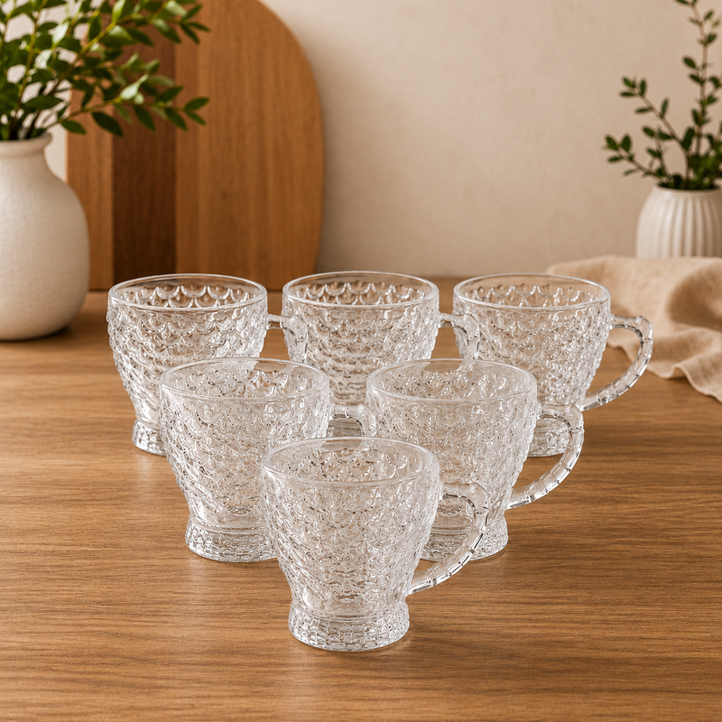 Artisan Textured Glasses Set of 6