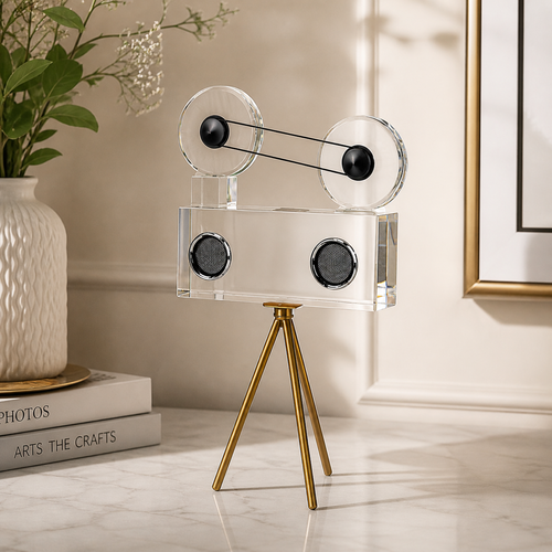 Retro Camera Showpiece with Tripod