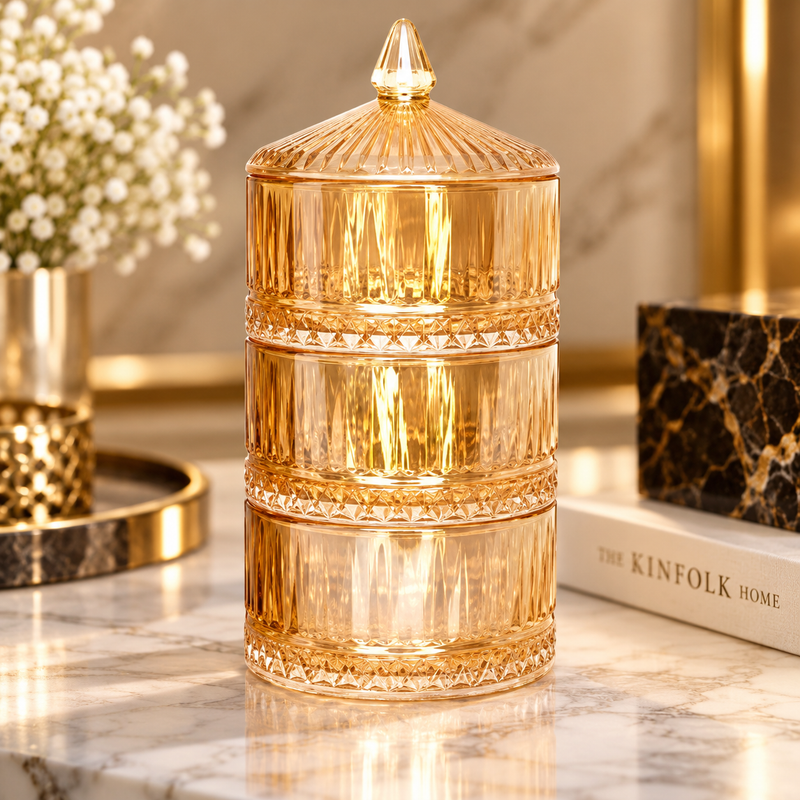 Modern 3 Tier Stackable Candy