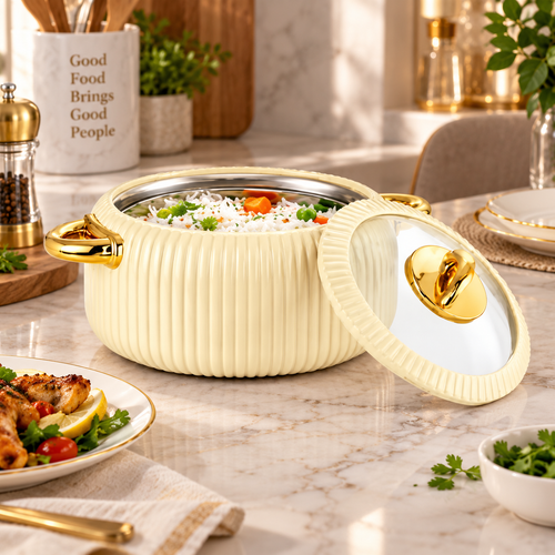 Casserole & Hot Pot with Glass Lid (3000ml)