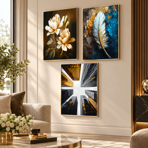 Luxury Contemporary Canvas Wall Art Prints Collection
