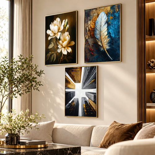 Luxury Contemporary Canvas Wall Art Prints Collection