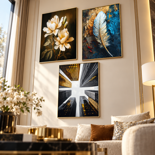 Luxury Contemporary Canvas Wall Art Prints Collection