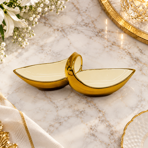 Leaf Serving Bowl & Centerpiece Platter