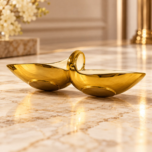 Leaf Serving Bowl & Centerpiece Platter