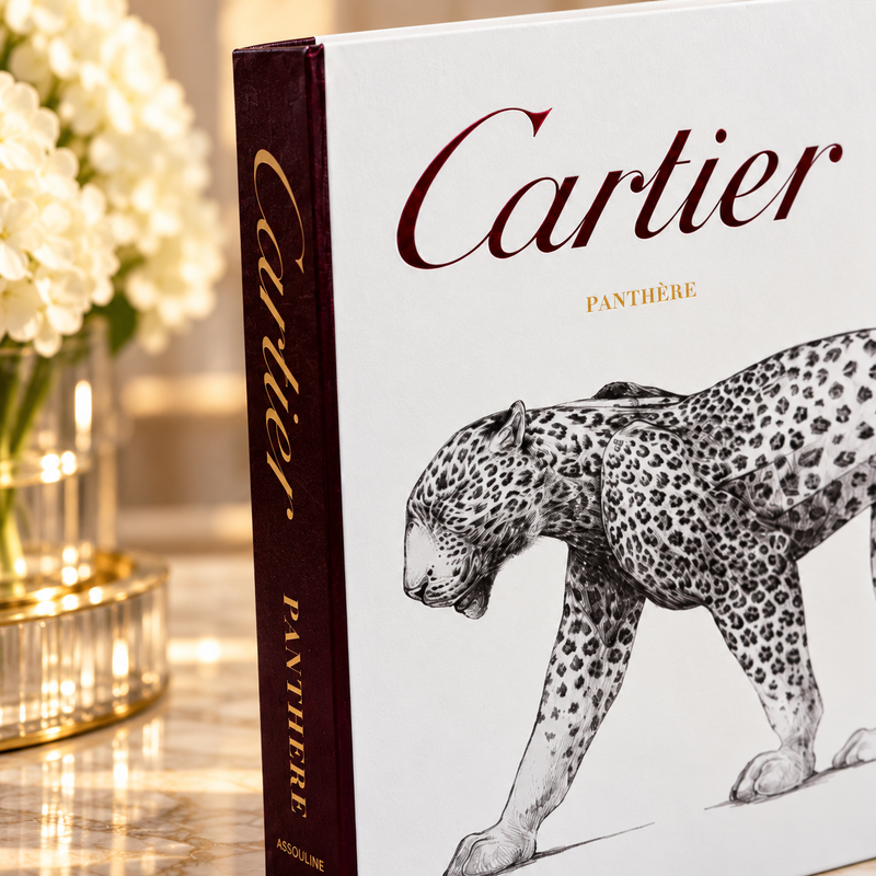 Modern Cartier Panther Decorative Display Book