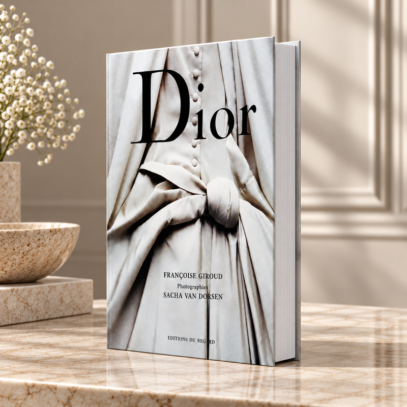 Modern Christian Dior Decorative Display Book