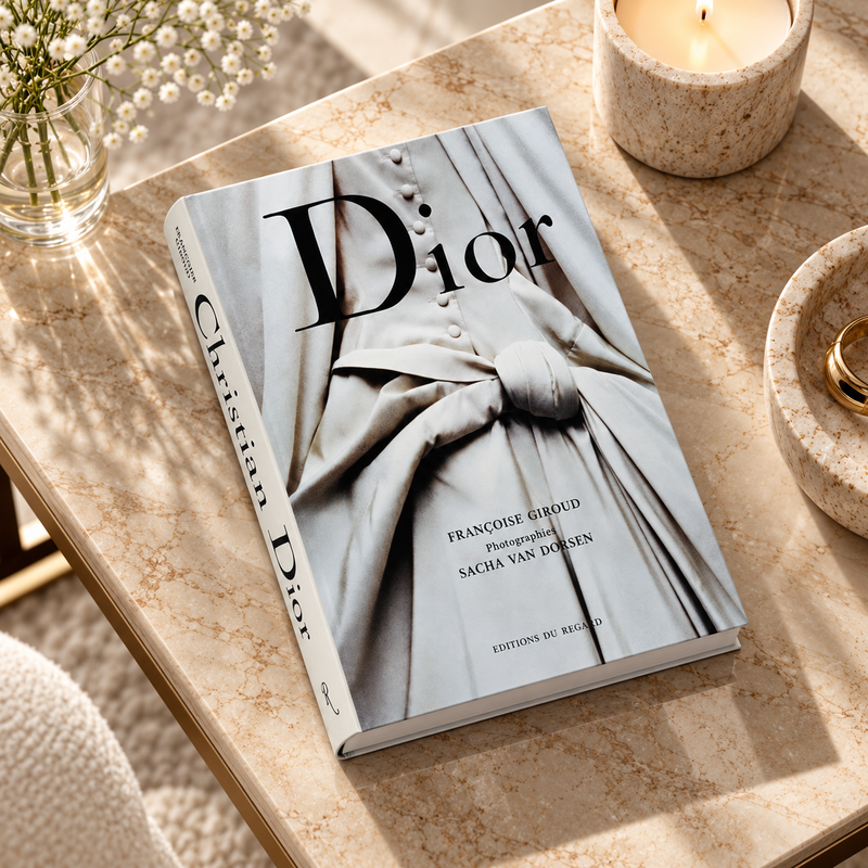Modern Christian Dior Decorative Display Book