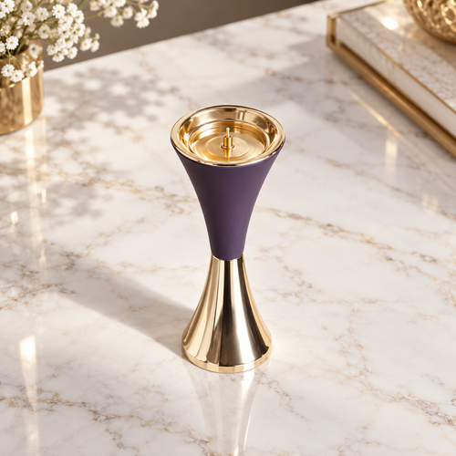 Royal Purple & Gold Incense Burner