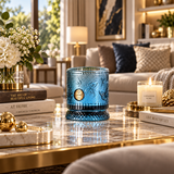 Premium Butterfly Embossed Rotating Glass (250 ML)