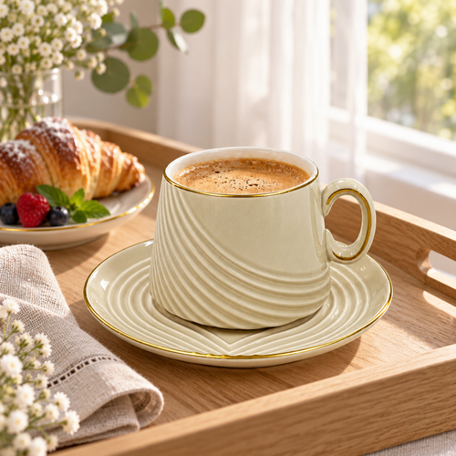 Modern Harmony Tea Set 12pc