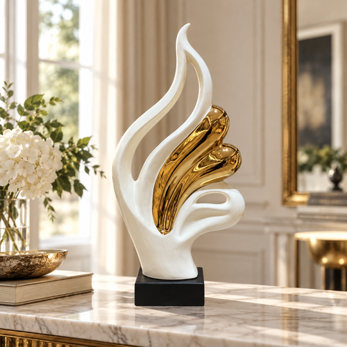 Modernist Abstract Wing Showpiece