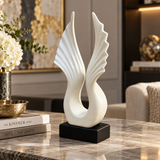 Modernist Soaring Wings Abstract Sculpture