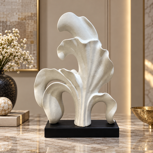 Modernist Cascading Flora Abstract Sculpture