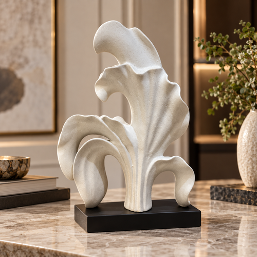 Modernist Cascading Flora Abstract Sculpture
