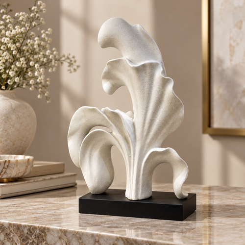 Modernist Cascading Flora Abstract Sculpture