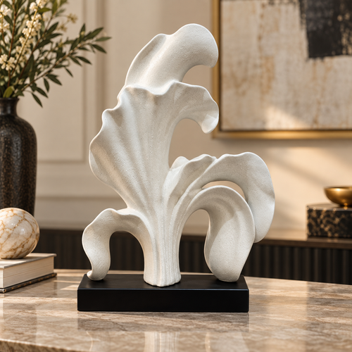 Modernist Cascading Flora Abstract Sculpture