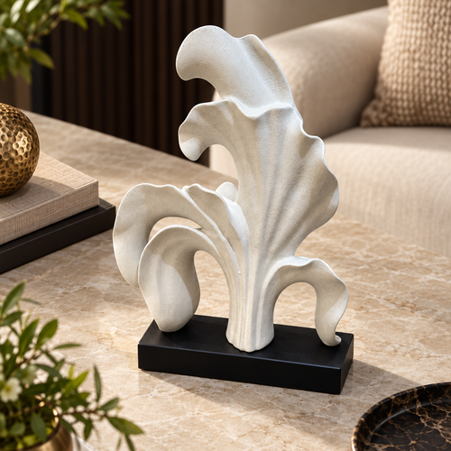 Modernist Cascading Flora Abstract Sculpture