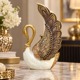 Imperial Gold Swan Wings Figurine