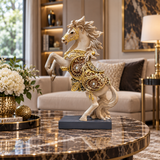 Imperial Rearing Horse Sculpture