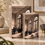 Modern Interior Architecture Storage Book 2 Piece Set
