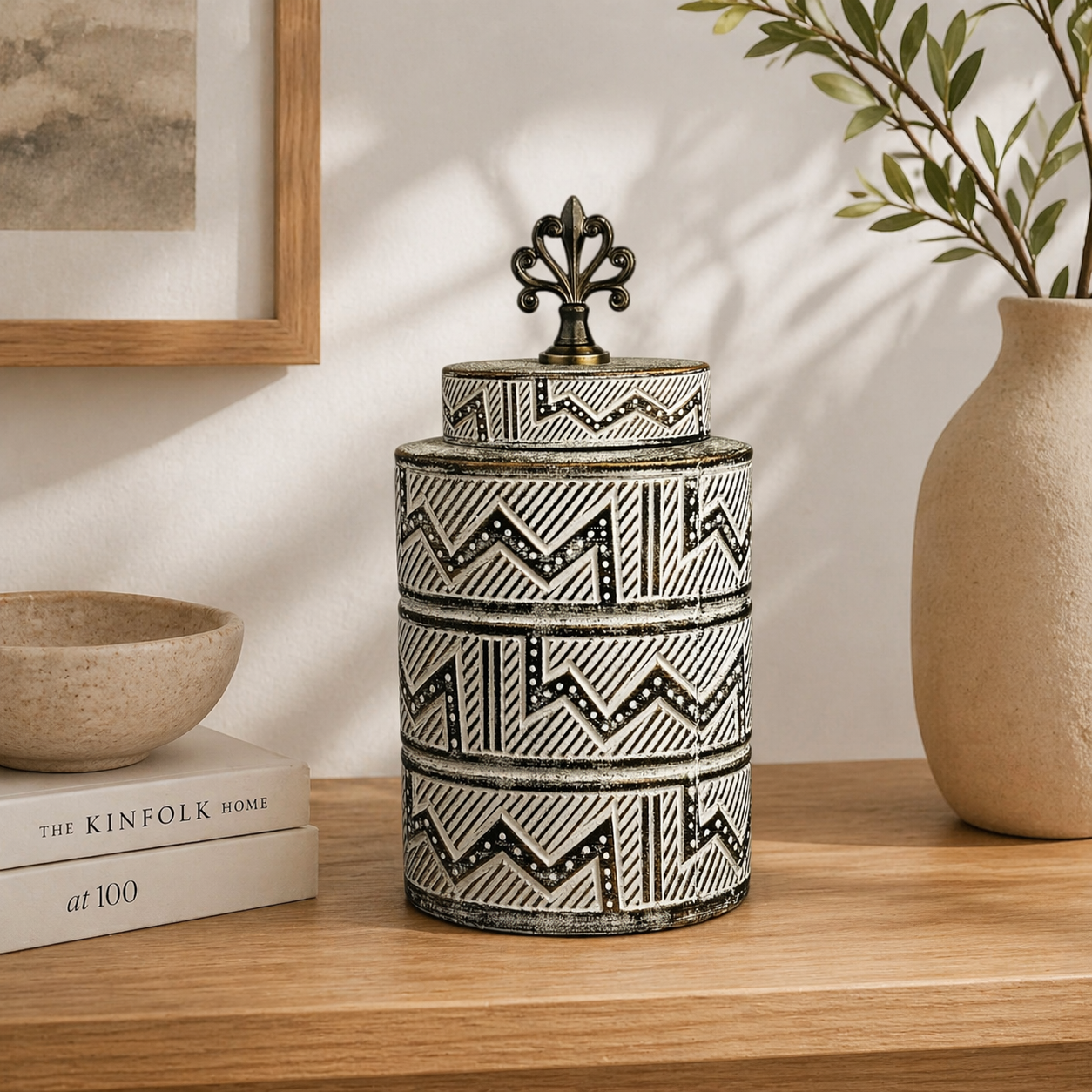 Ancient Elegance Decorative Vase