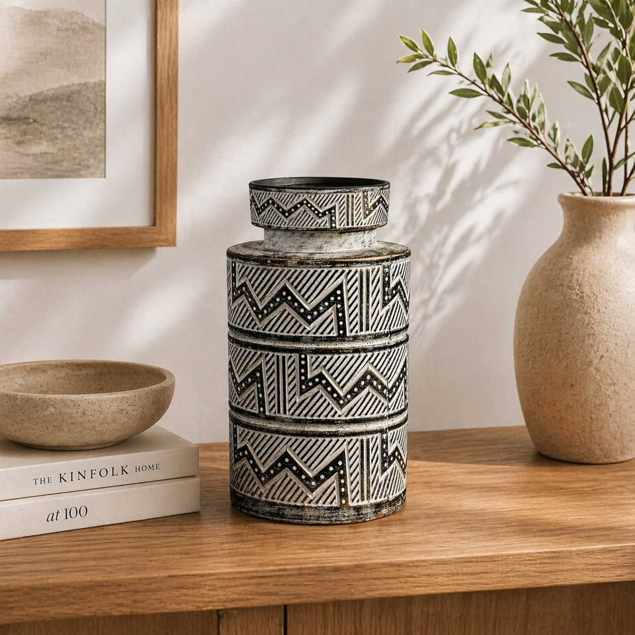 Ancient Elegance Decorative Vase
