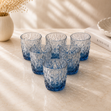 Amber & Smoke Glasses Set of 6