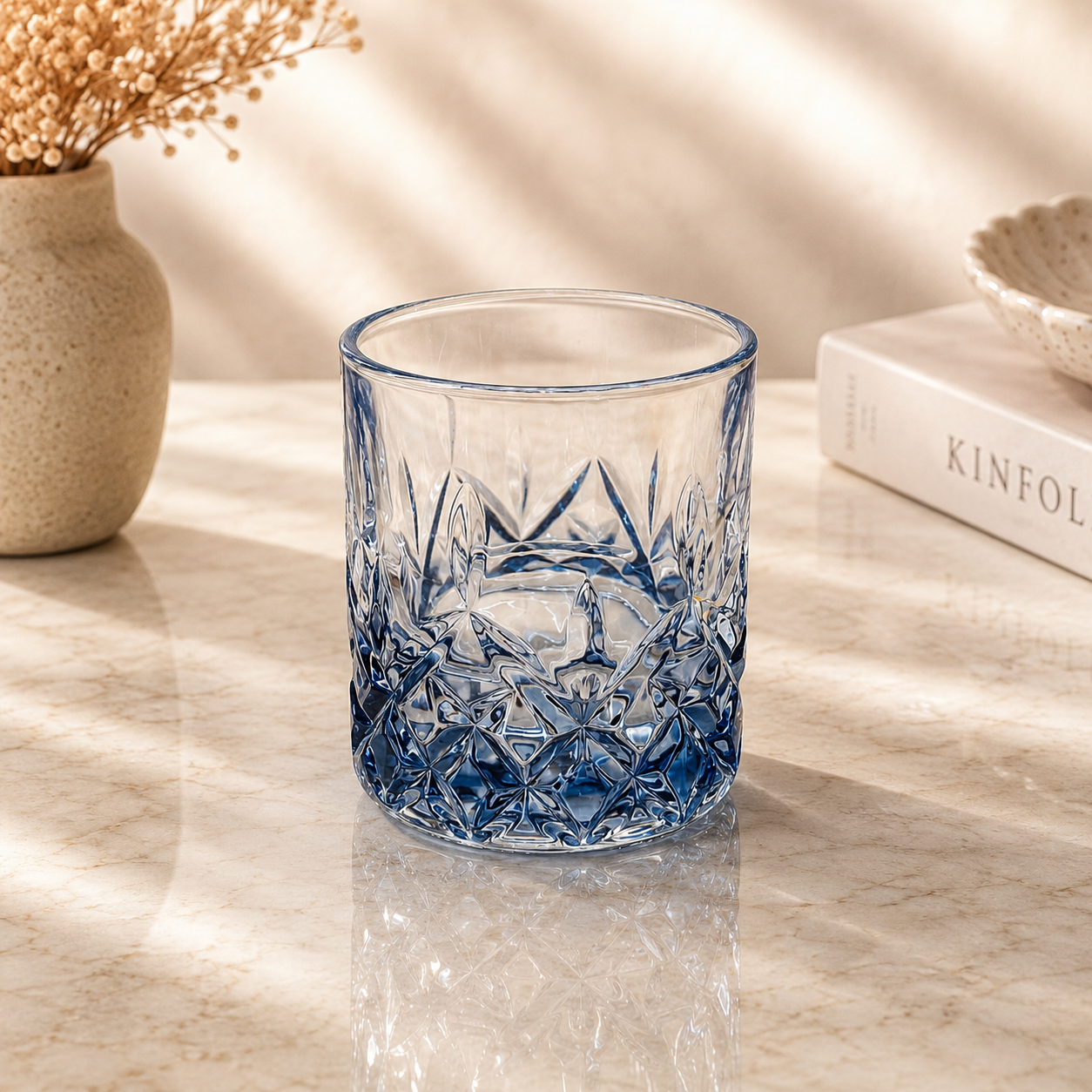 Modern Ripple Glasses Set of 6
