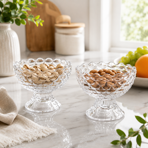 Premium Serving Glass Bowls Set of 6