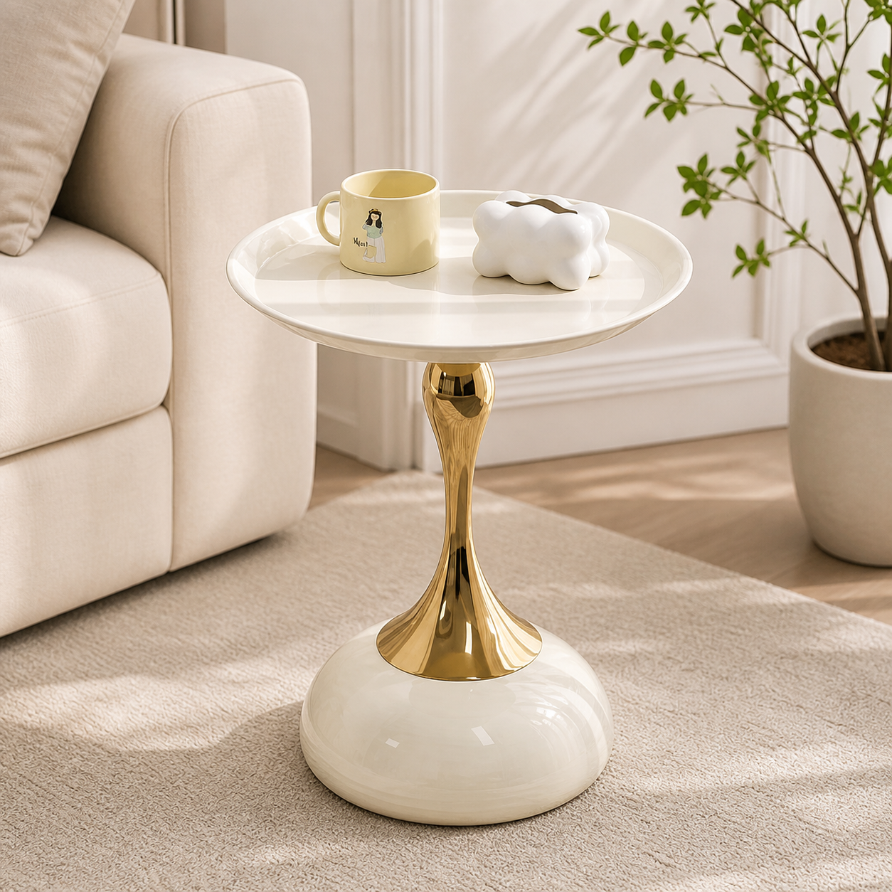 Minimalist Tray Top End Table