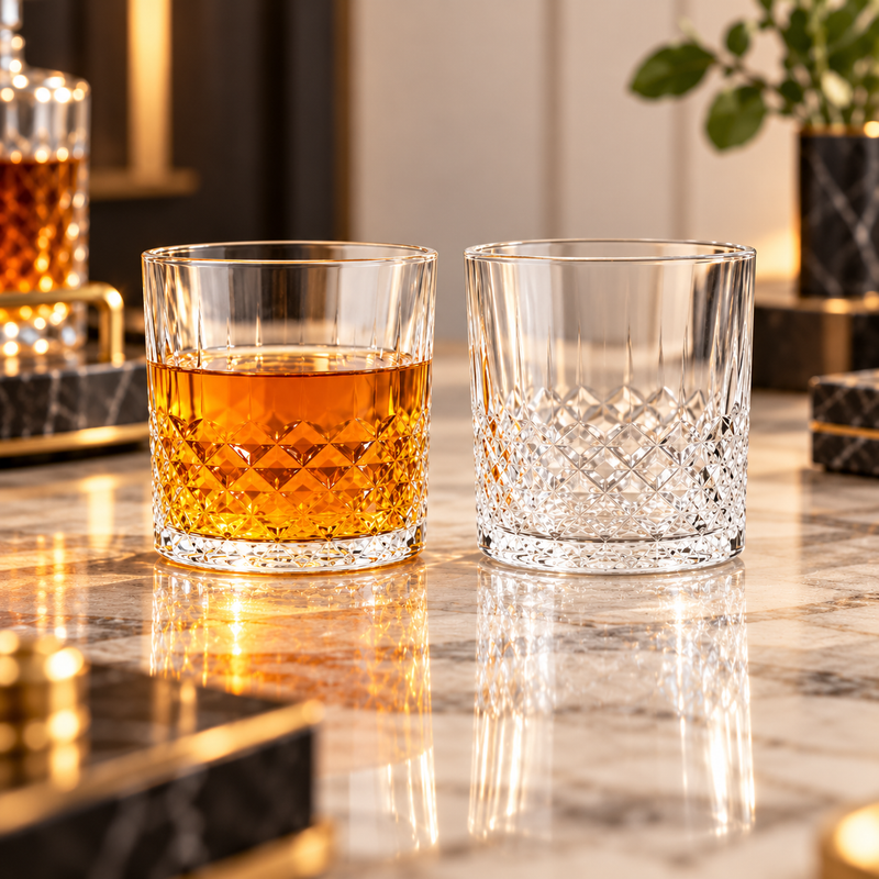Whiskey & Rocks Tumbler Set of 6