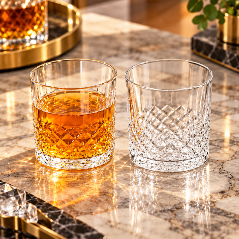 Whiskey & Rocks Tumbler Set of 6