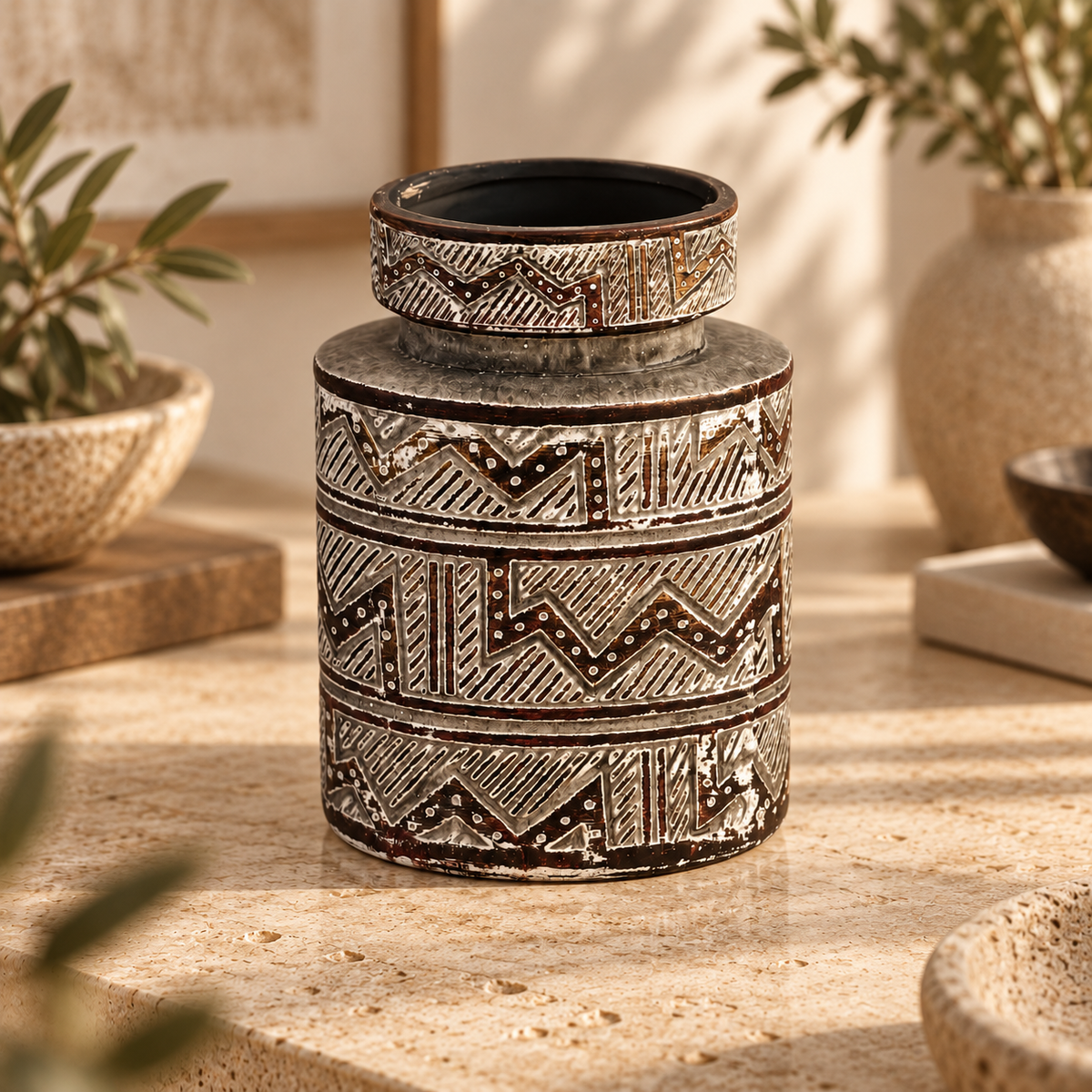 Artisan Stoneware Vase