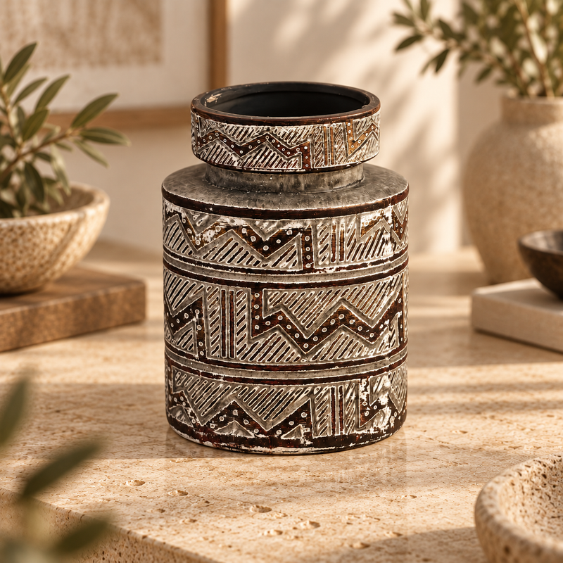 Artisan Stoneware Vase