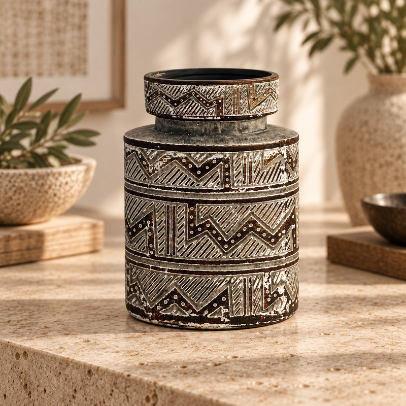 Artisan Stoneware Vase