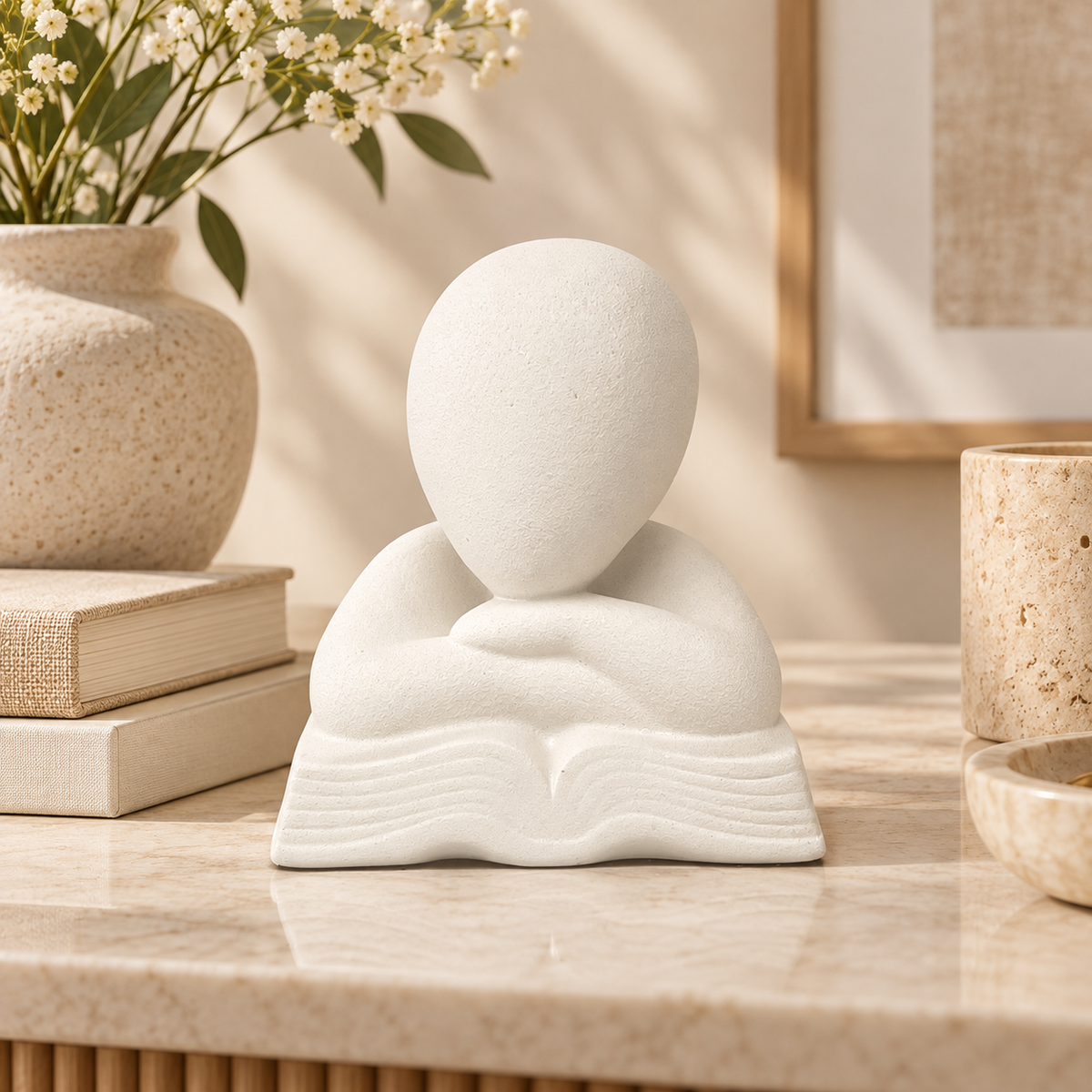 Elegant Reader Showpiece