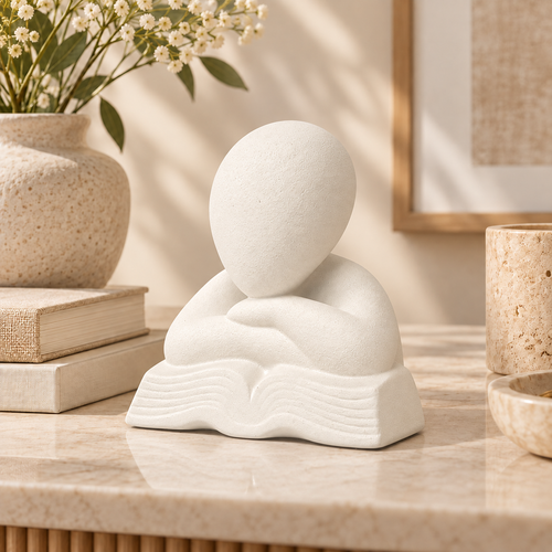 Elegant Reader Showpiece