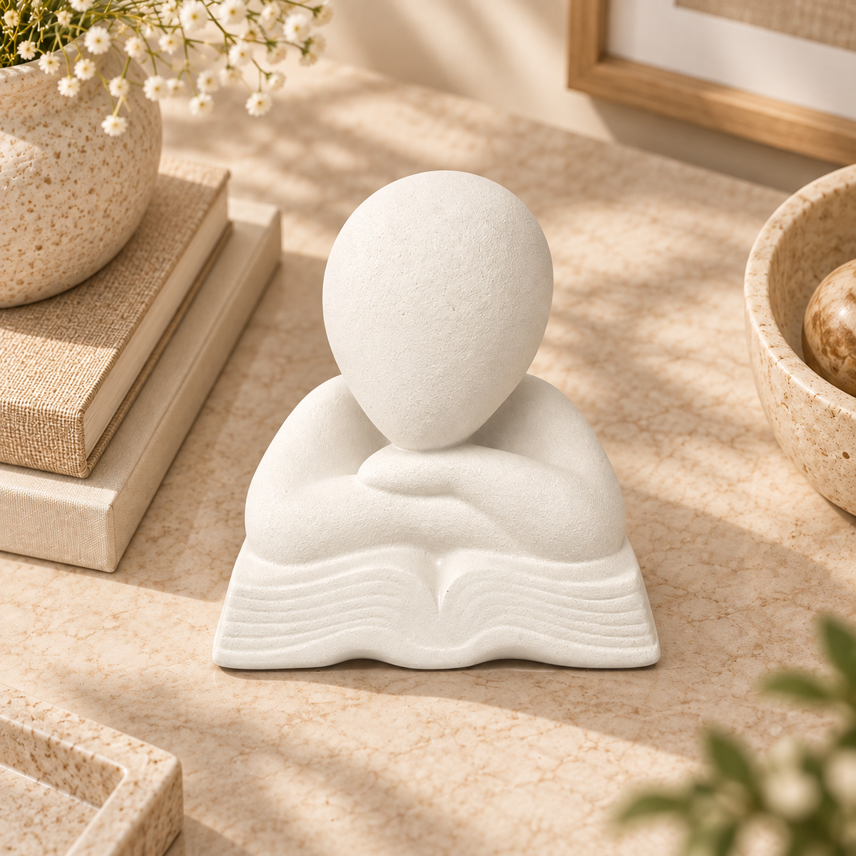 Elegant Reader Showpiece