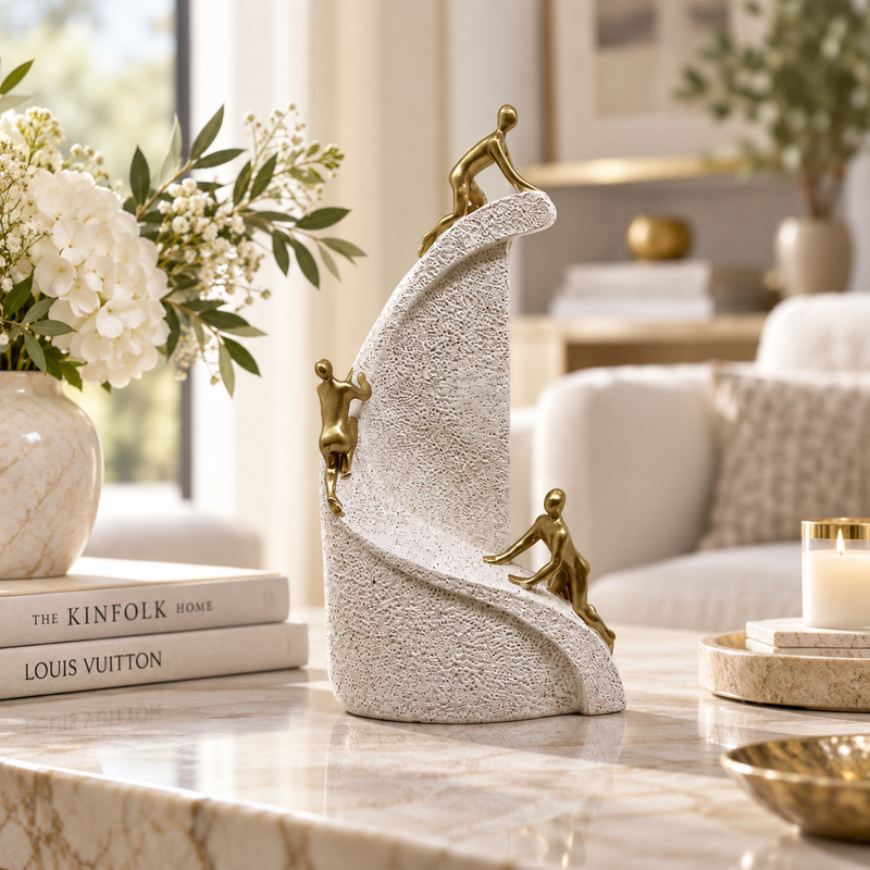 Journey to the Top Tabletop Art Accent