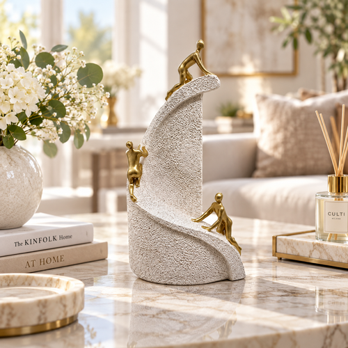 Journey to the Top Tabletop Art Accent