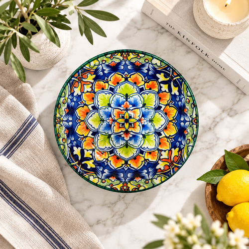 Iznik Vibrant Mosaic Bowl
