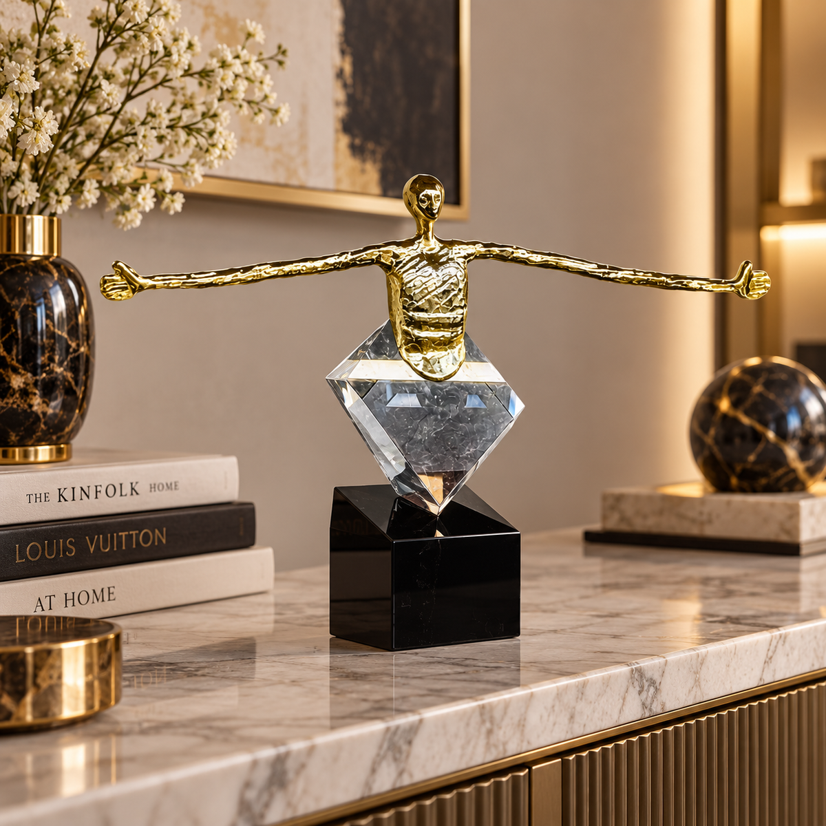 Elegant Horizon Figure Showpiece