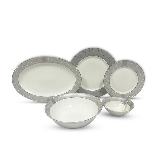 Timeless Silver 33pc Dinner Set