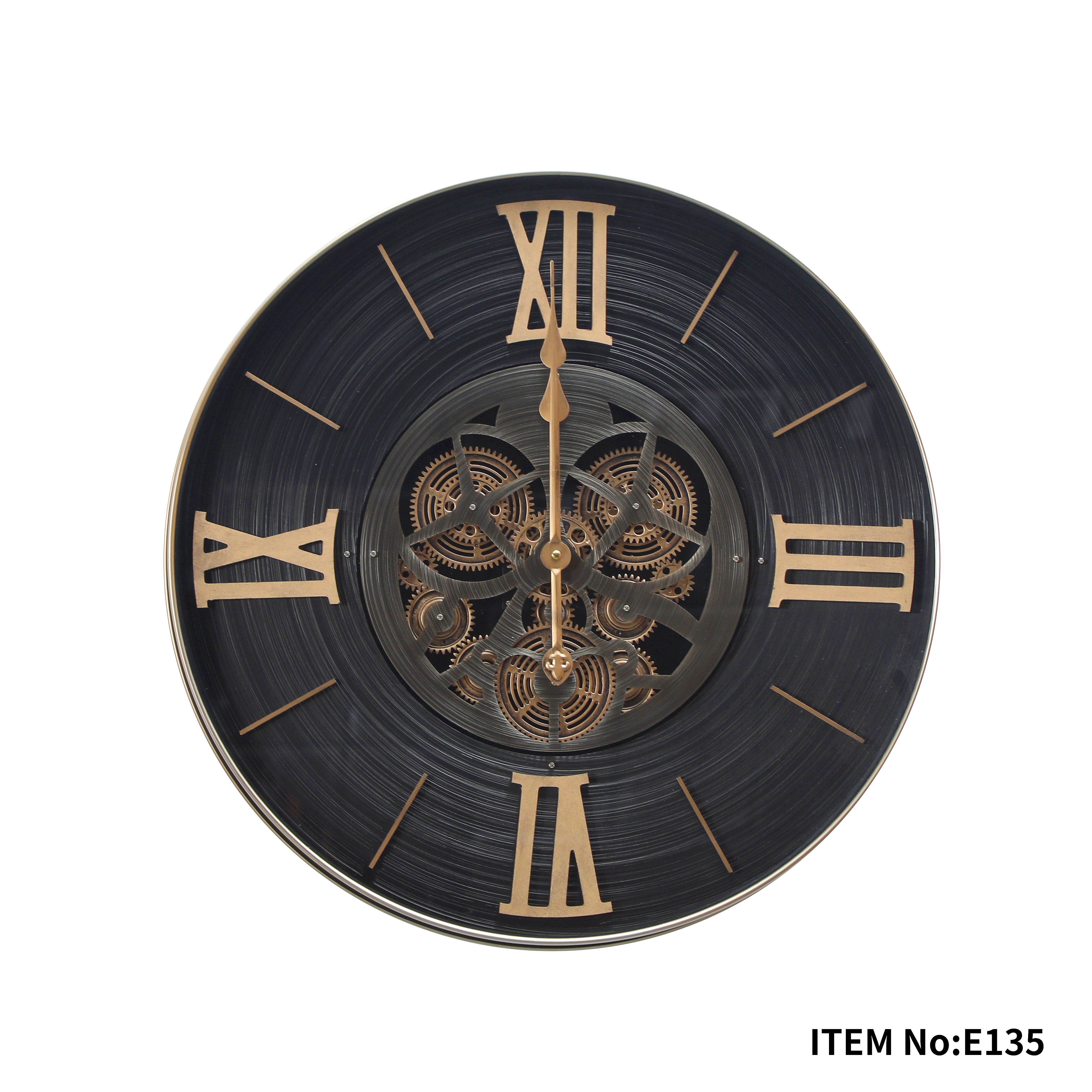 Velvet Gear Roman Clock