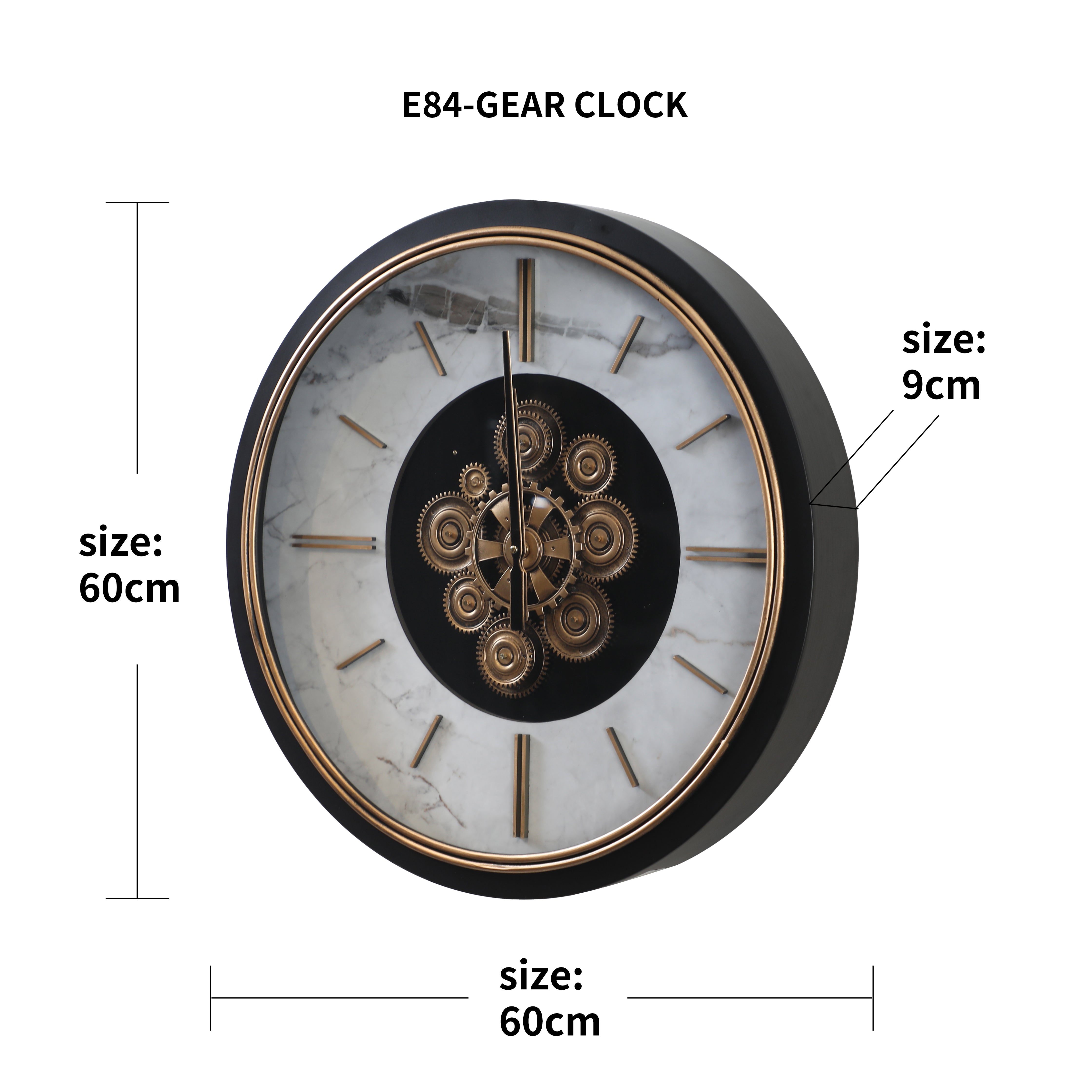 Marbella Royale Gear Clock