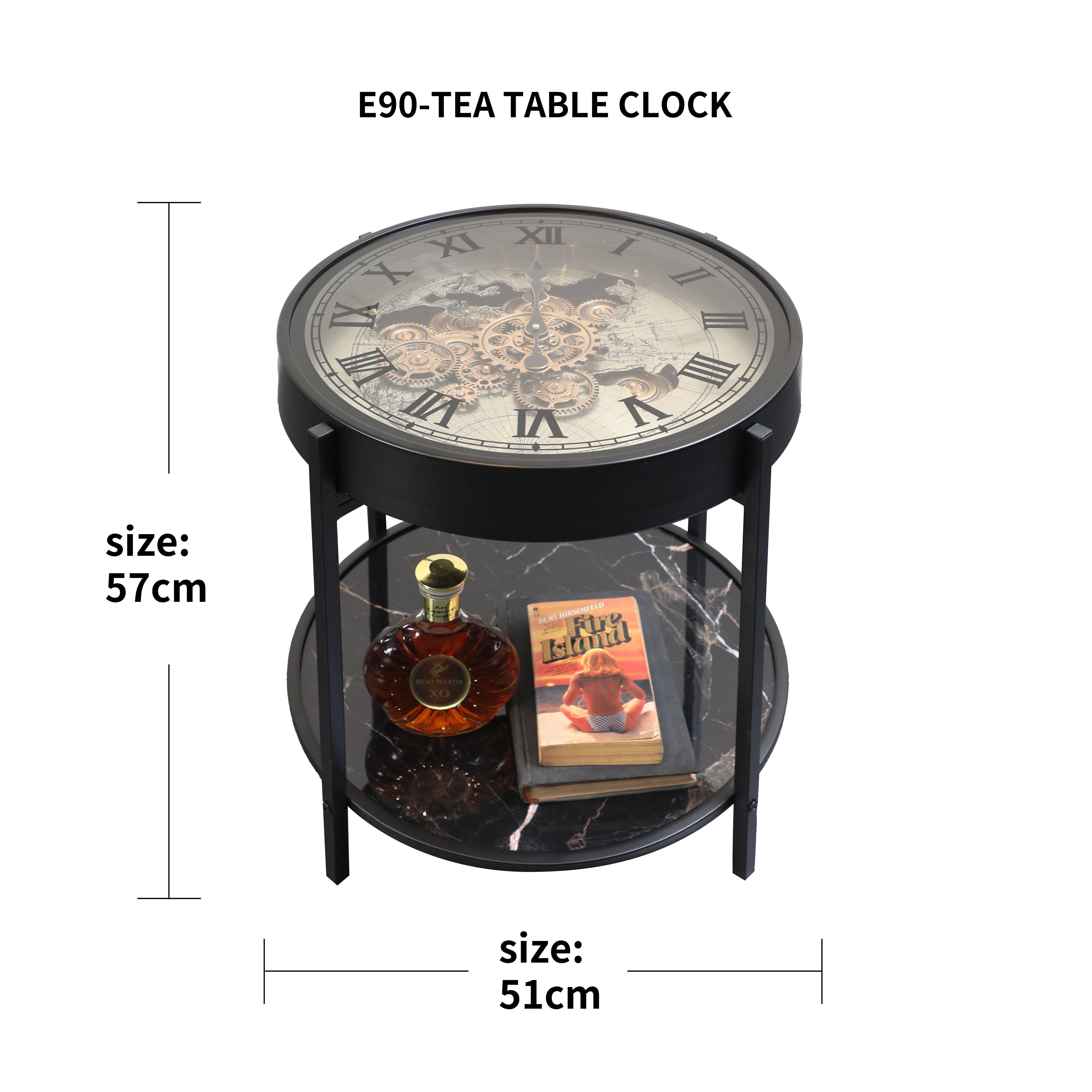 Modern Coffee Table Clock