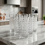 Prism Diamond Glasses Set of 6