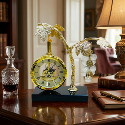 Vintage Grapevine Clock