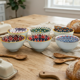 Vibrant Mandala Finish Set of 6 Bowl Set